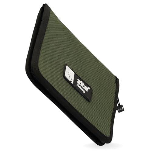 Zite Fishing Angelschein-Tasche - Dokumenten-Tasche & Angelpapiere Hülle 15x20cm - Fischereischein...
