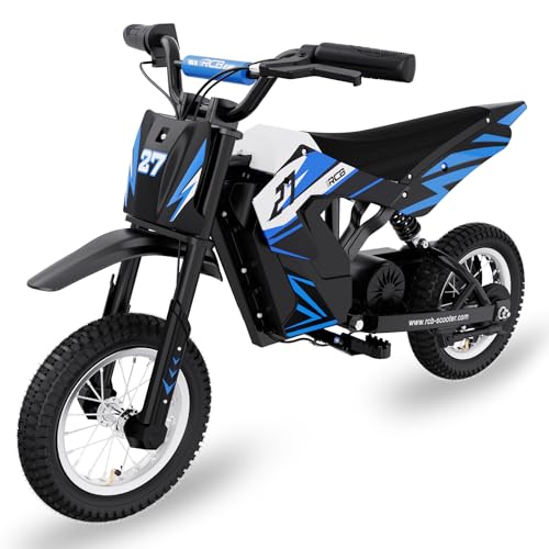 RCB TECH R9X Elektro Motorrad Kinder, Elektromotorrad mit Leistungsstarker Motor, 3...