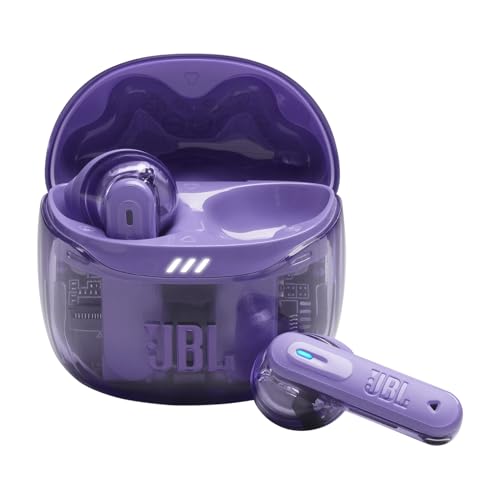 JBL Tune Flex Ghost 2, Kabellose Bluetooth-In-Ear-Ohrhörer mit Noise-Cancelling, 48 h...