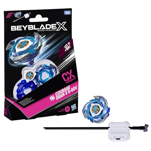 Hasbro Beyblade X Courage Dran S 6-60V CX Starter Pack, Kreisel und Starter