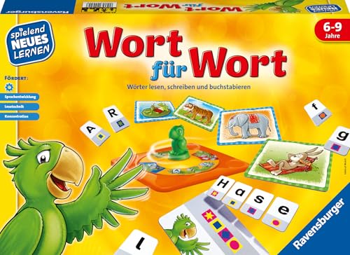 Ravensburger 24955 - Wort für Wort - Spielen und Lernen für Kinder, Lernspiel für Kinder von 6-9...