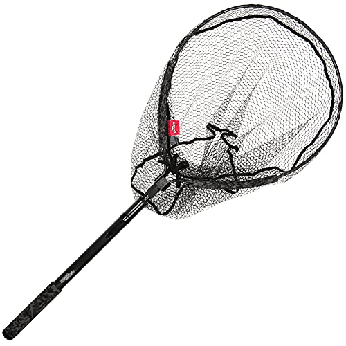 Fox Rage Street Fighter 5,5m 50x60cm Carbon Net - Kescher zum Spinnfischen, Raubfischkescher für...