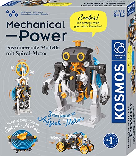 Kosmos ‎620783 Mechanical Power, Entdecke spielerisch Mechanik, Bausatz mit Spiral-Motor für...