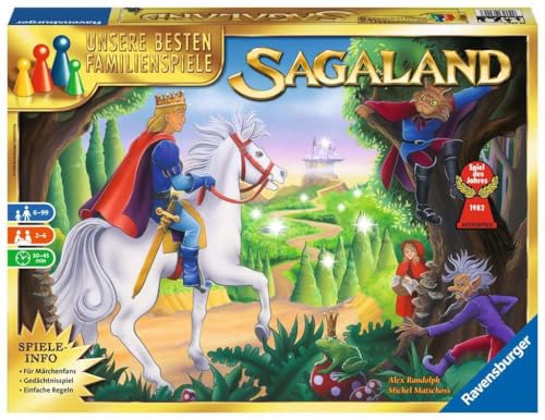 Ravensburger 26424 - Sagaland - Gesellschaftsspiel für Kinder und Erwachsene, 2-6 Spieler, ab 6...