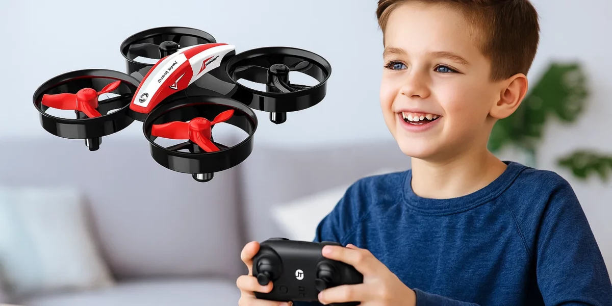 Kinderdrohnen fliegen