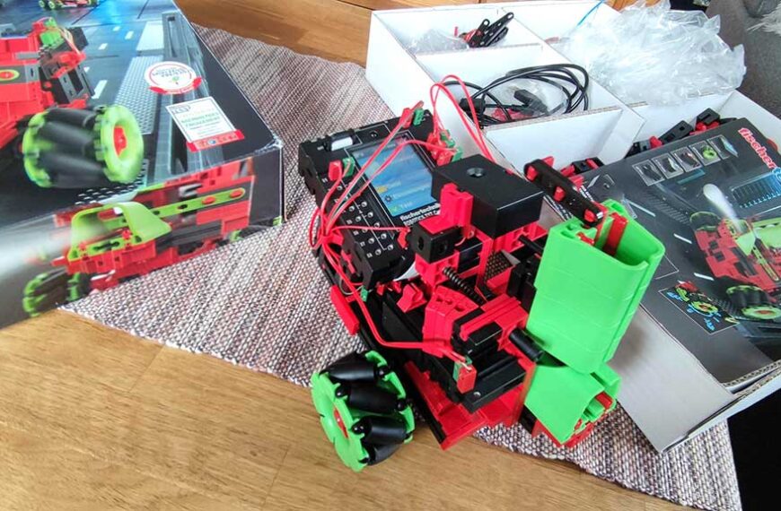 Kinderroboter: fischertechnik Robotics Smarttech im Test